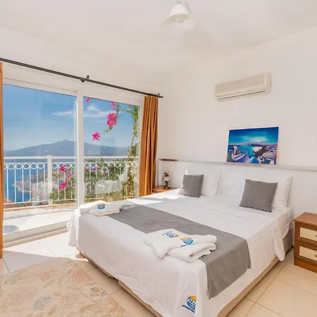 4 Person, Duplex With A Private Pool In Antalya, - Awz 134 카스